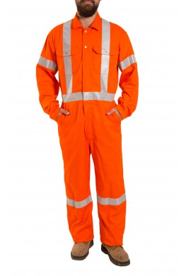 Cotton High Visibility Coverall